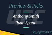UFC Vegas 37: Anthony Smith vs Ryan Spann Odds, Time, Where to Watch