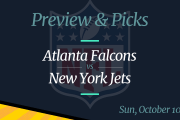 Jets vs Falcons NFL Minggu 5 Odds, Waktu, dan Prediksi