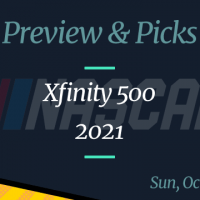 Peluang, Pilihan, dan Pratinjau NASCAR Xfinity 500 2021