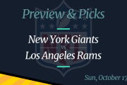 Rams vs Giants NFL Minggu 6 Odds, Waktu, dan Prediksi