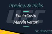 UFC Vegas 41 Costa vs Vettori: Peluang, Pilihan, Prediksi, dan Tempat Menonton