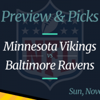 Viking vs Ravens NFL Minggu 9 Odds, Waktu, dan Prediksi